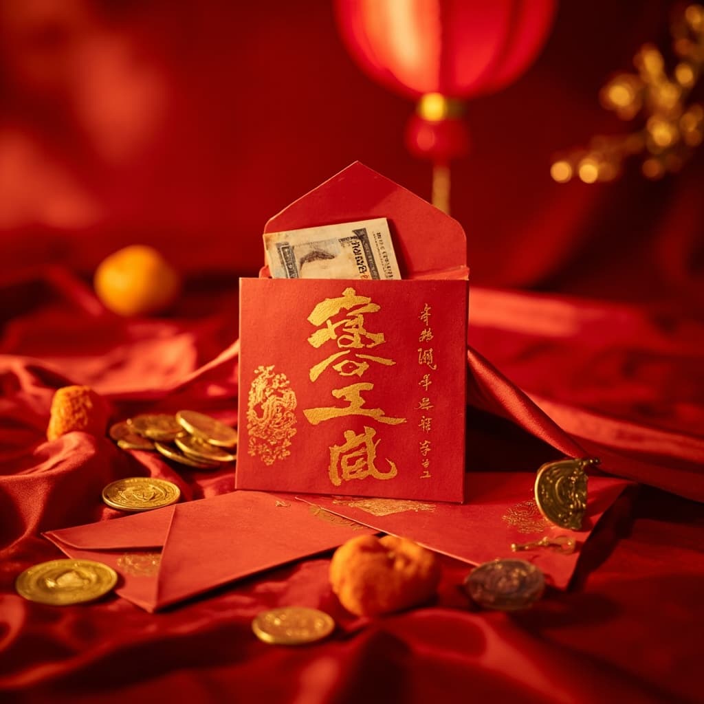 Lunar New Year Red Envelopes Hong Bao