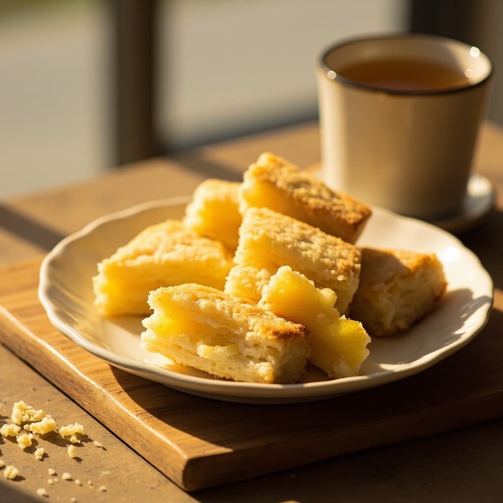 Pineapple Cake Traditional Taiwanese Pastry