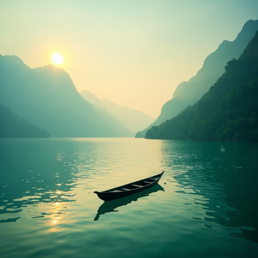 Nature Sun Moon Lake
