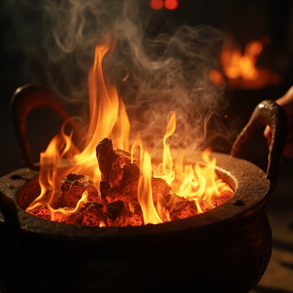 Temple Ceremony Detail