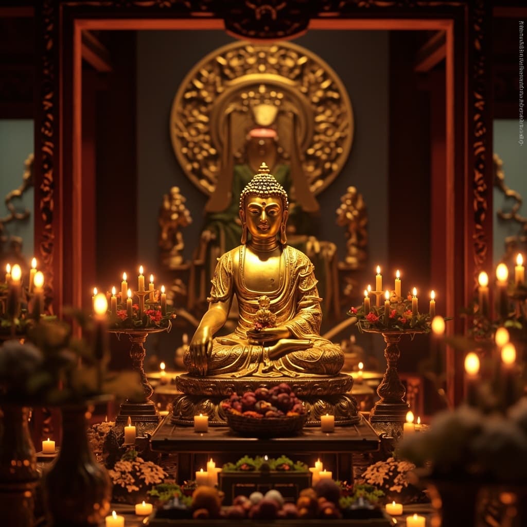 Temple Golden Buddha