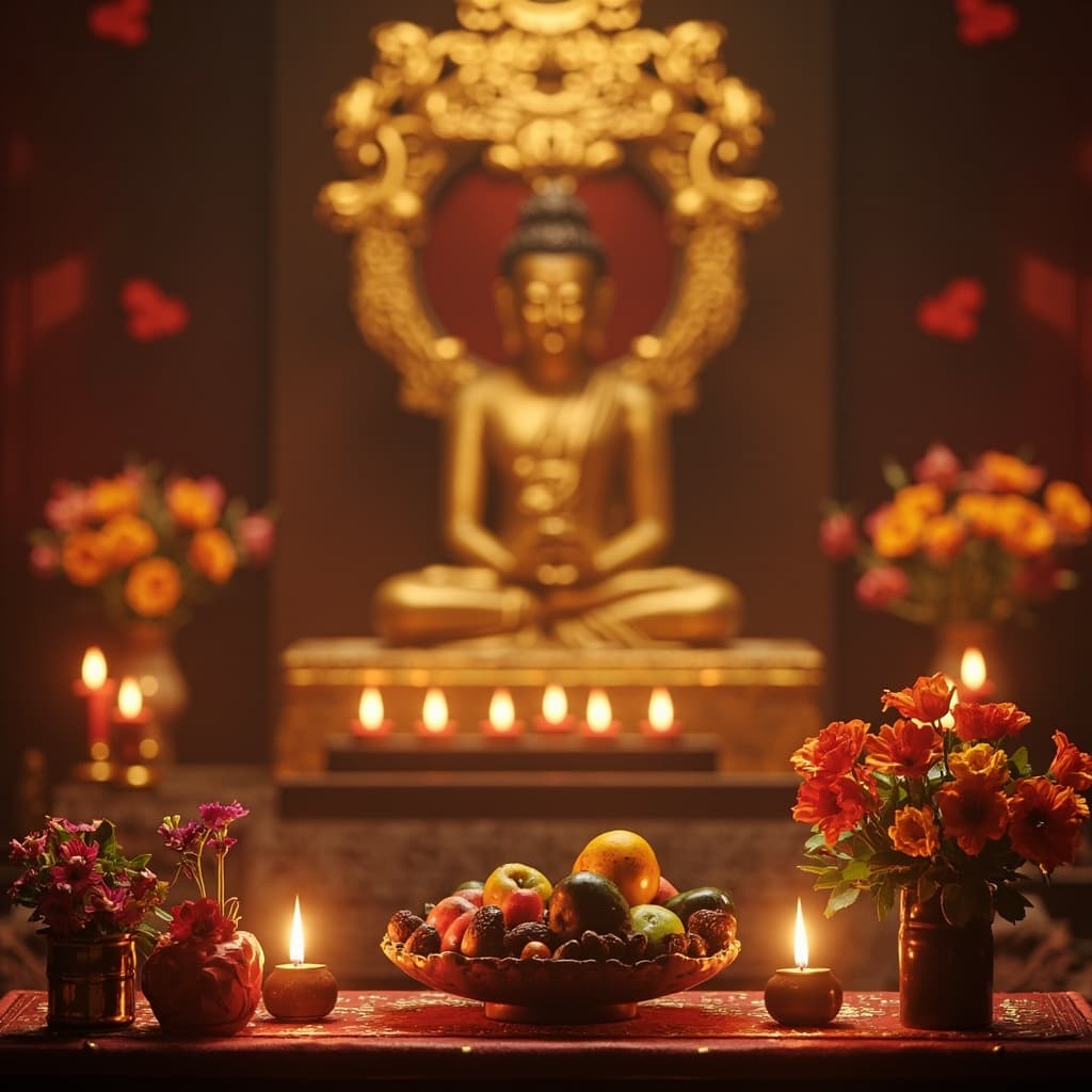 Temple Offering Table