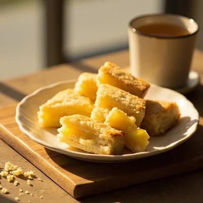 Pineapple Cake Traditional Taiwanese Pastry
