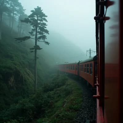 Nature Alishan Train
