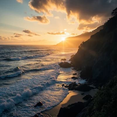Nature Coast Sunset