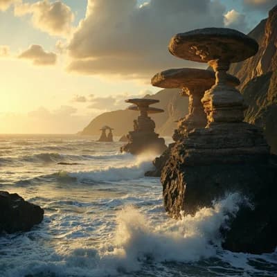 Nature Yehliu Rocks