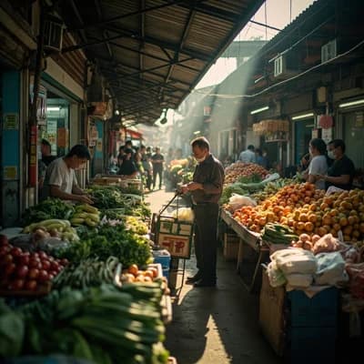 Street Traditional Market