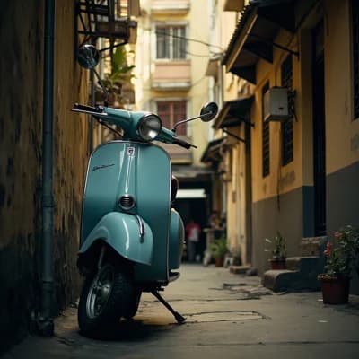 Street Vintage Scooter