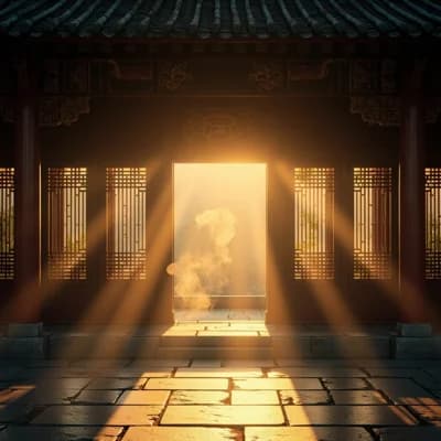 Temple Morning Light